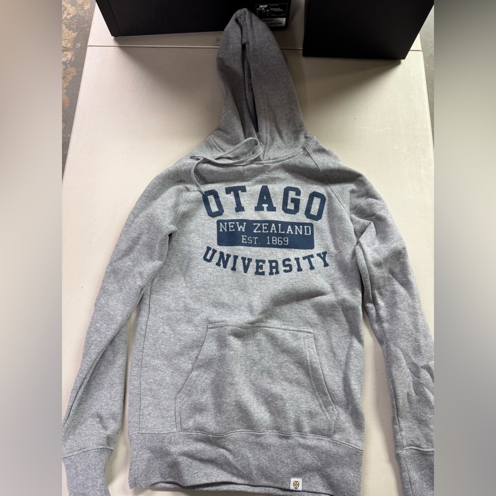 Gray Otago University Hoodie Unisex